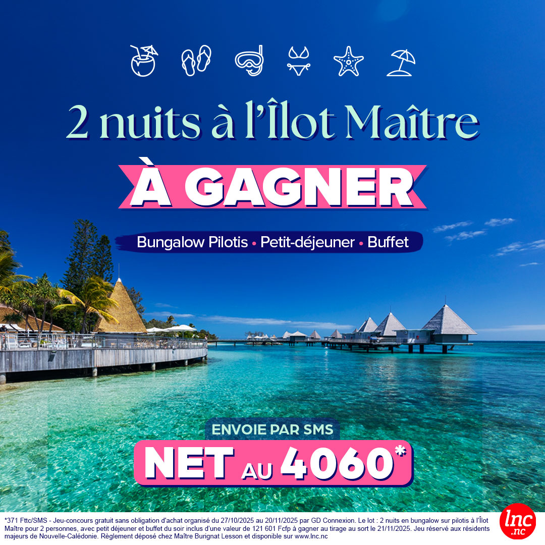 🎉 𝗚𝗮𝗴𝗻𝗲𝘇 𝘂𝗻𝗲 𝗲𝘀𝗰𝗮𝗽𝗮𝗱𝗲 𝗱𝗲... - Les Nouvelles Caledoniennes | Facebook