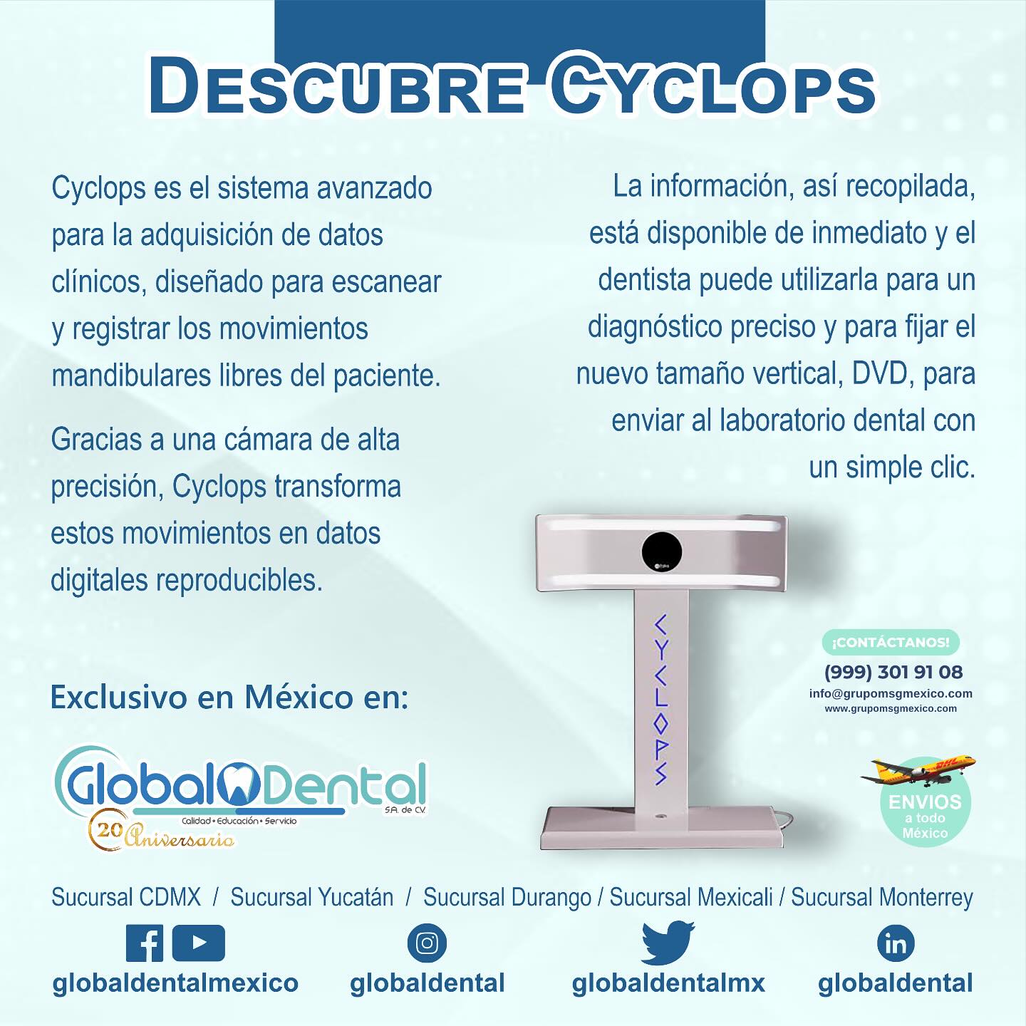 Global - Descubre Cyclops la evolución al Scanner Intraoral 😷 Cyclops ...