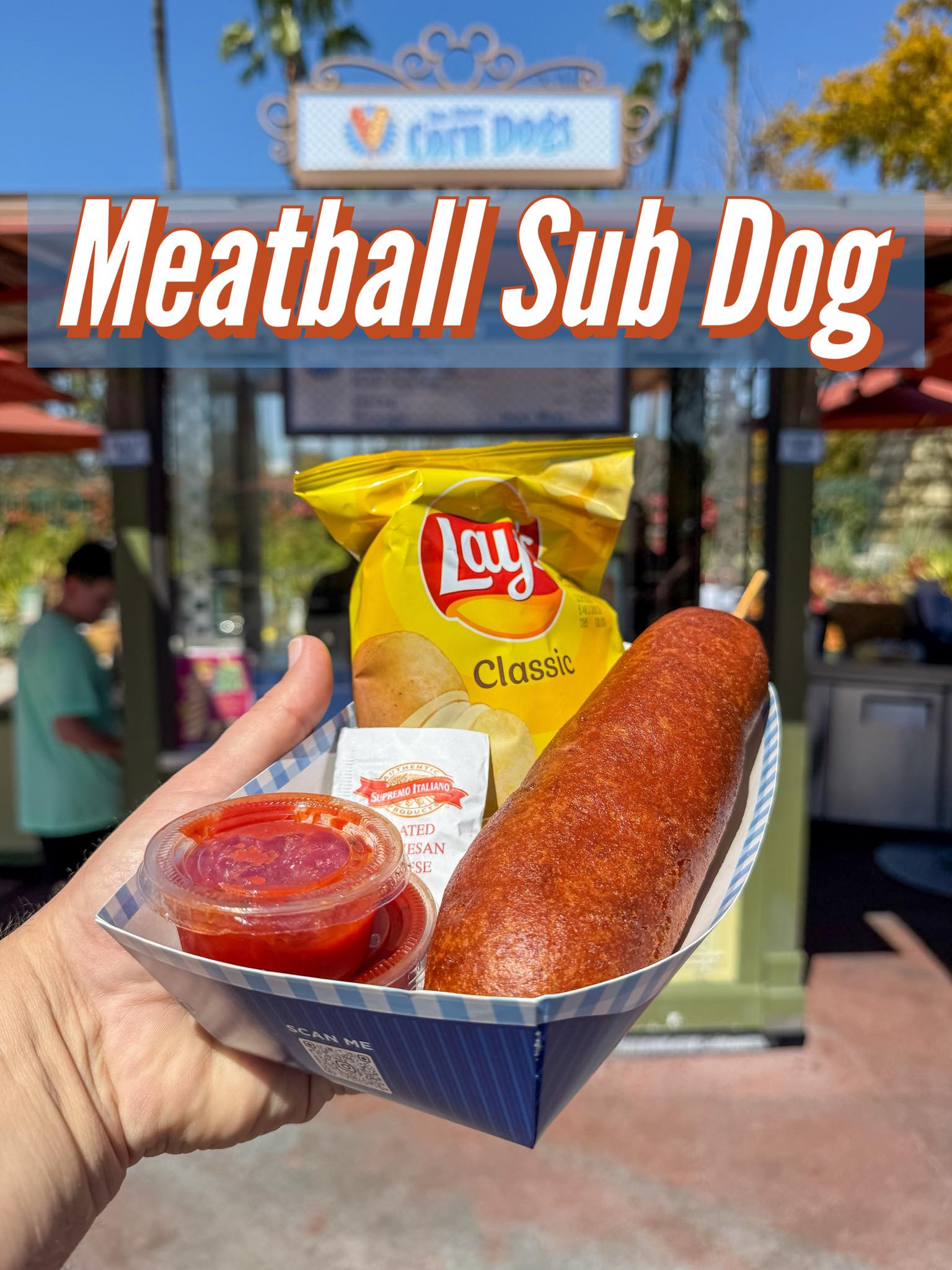 The Meatball Sub Dog from Blue Ribbon... - Food At Disneyland | Facebook
