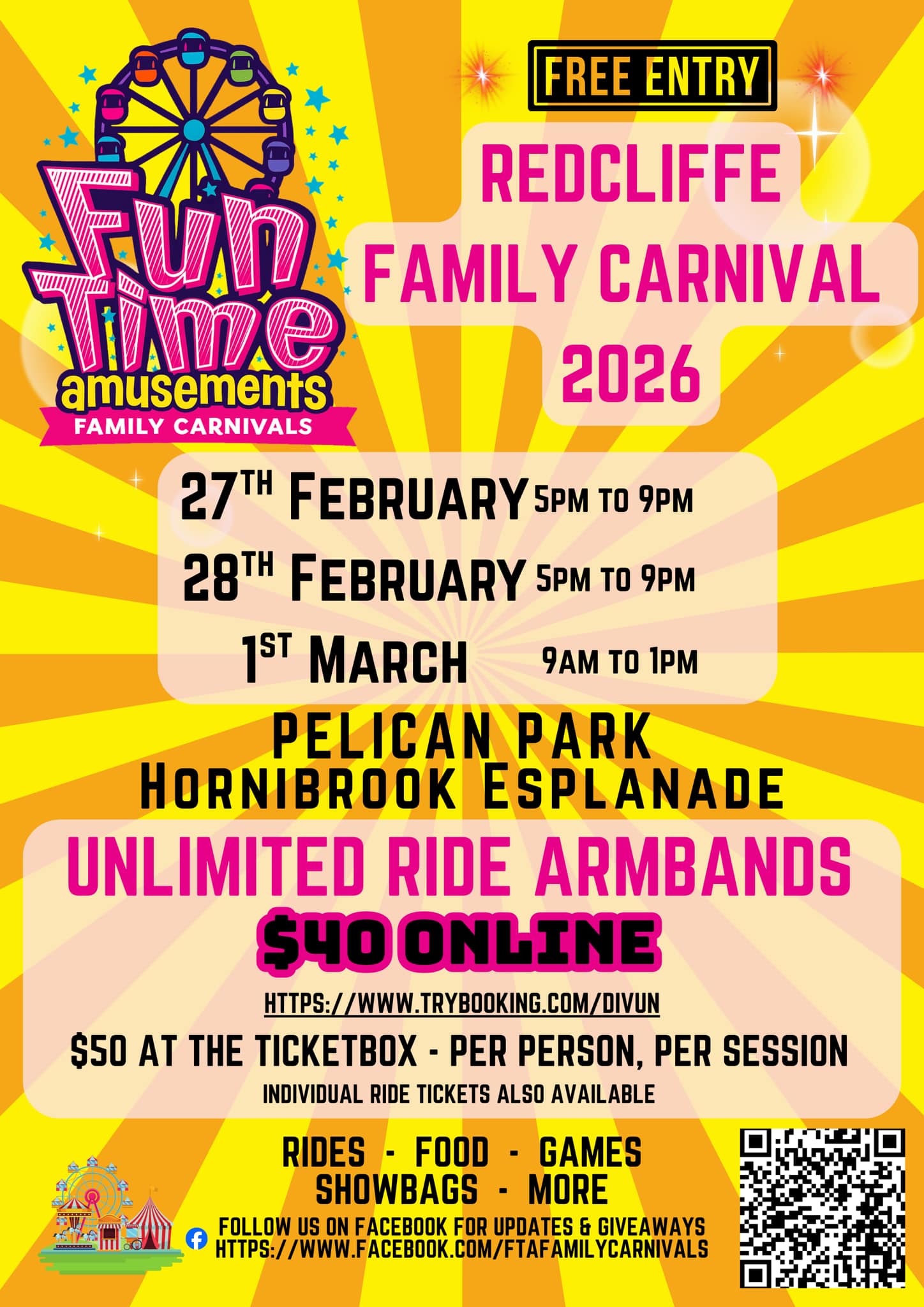 🎡 Nearly HALFWAY... - Fun Time Amusements Family Carnivals | Facebook