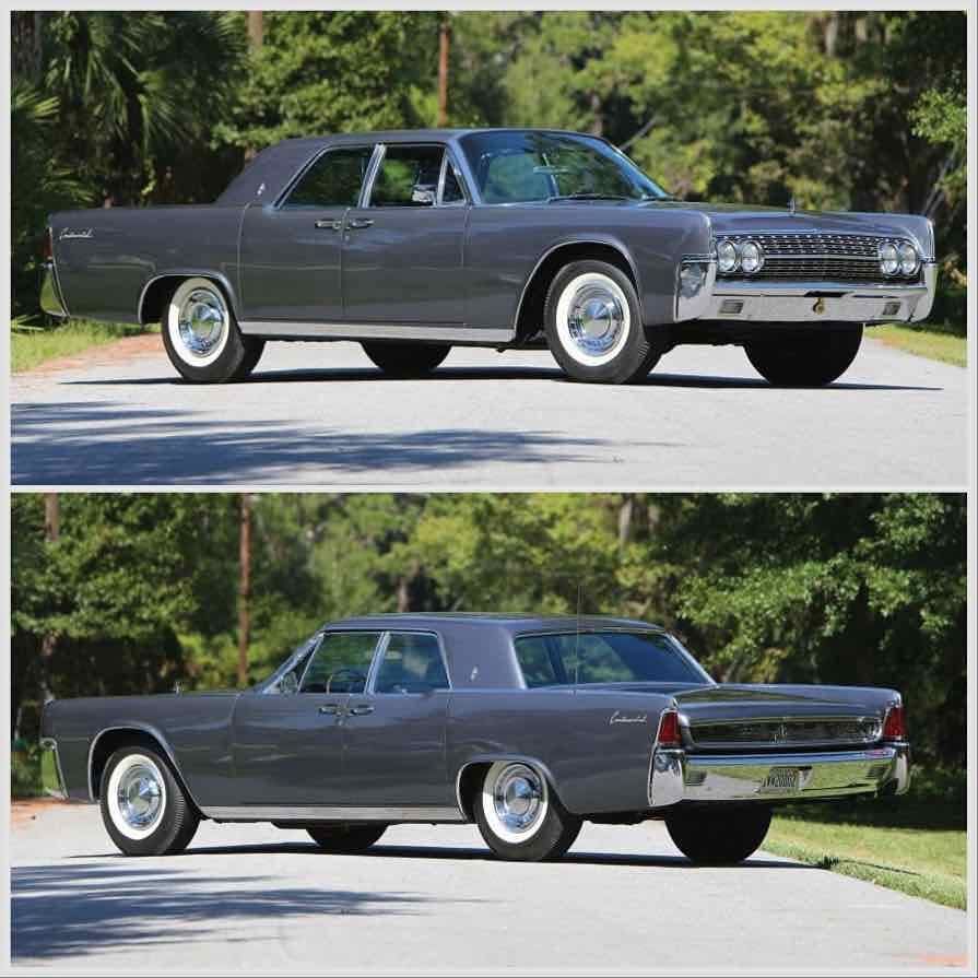 lincoln continental 1962 --chaos 50 --ar 3:2 --stylize 1000