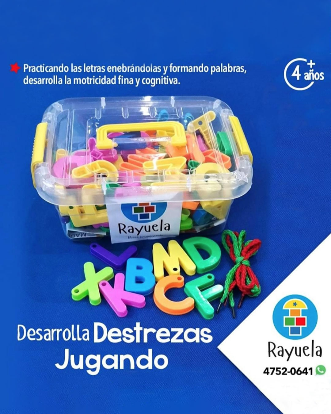 ETU - Practicando las letras enhebrándolas y creando palabras ...