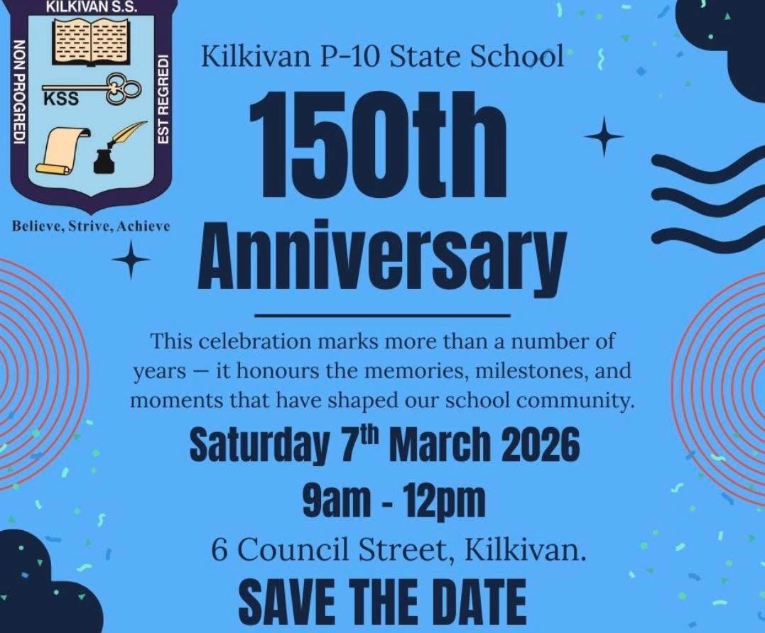 Kilkivan - Our school is turning 150 in March. Join the group to keep ...
