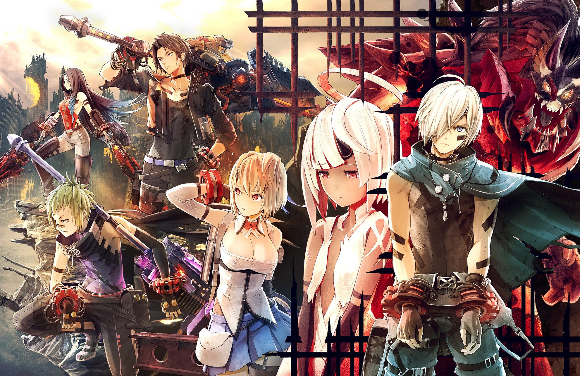 GOD EATER 15th Anniversary Wall Decoration