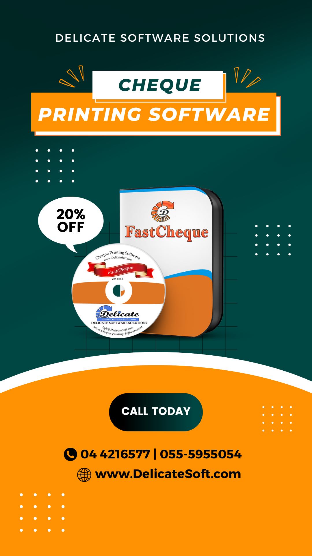 Cheque Printing Software