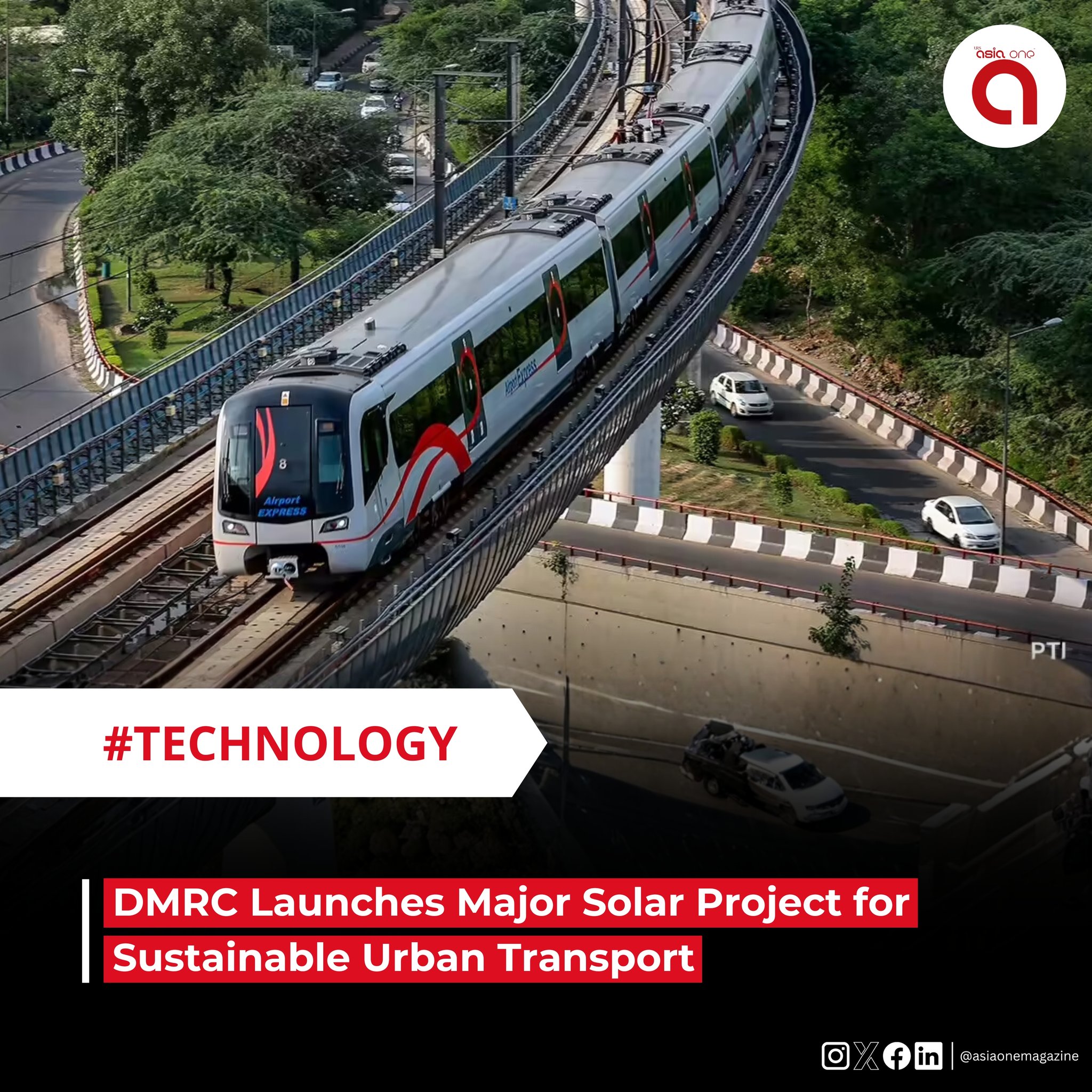 AsiaOne - DMRC Launches Major Solar Project for Sustainable Urban ...