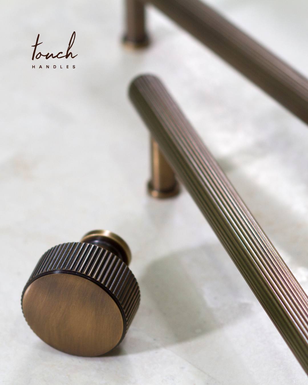 Touch Handles - The Hailey Collection Hand-finished in... | Facebook