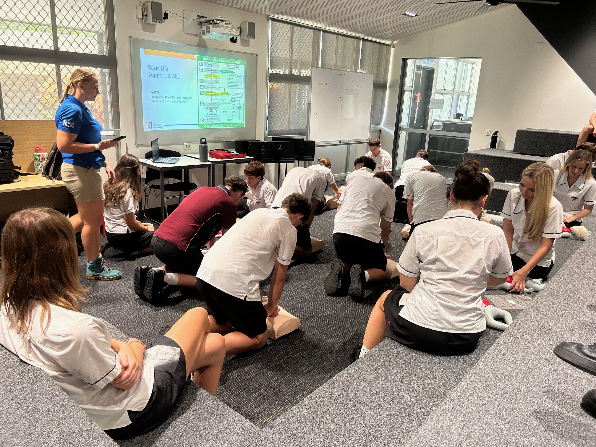 Pacific - Our Work Ready Program students wasted no time diving into ...