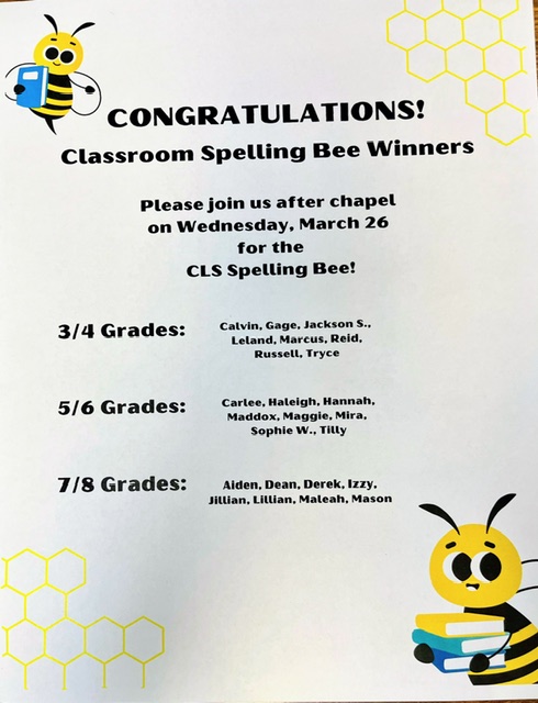Central - Congratulations to our Spelling Bee Finalists! | Facebook