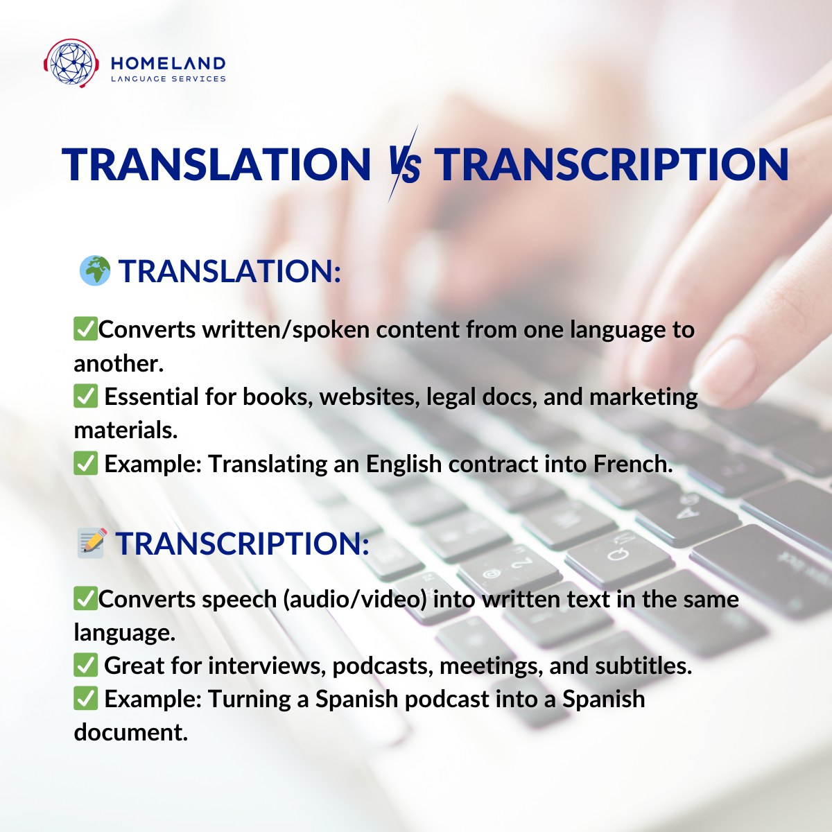 Homeland - Transcription vs. Translation: What’s the Difference? 🚀 ...