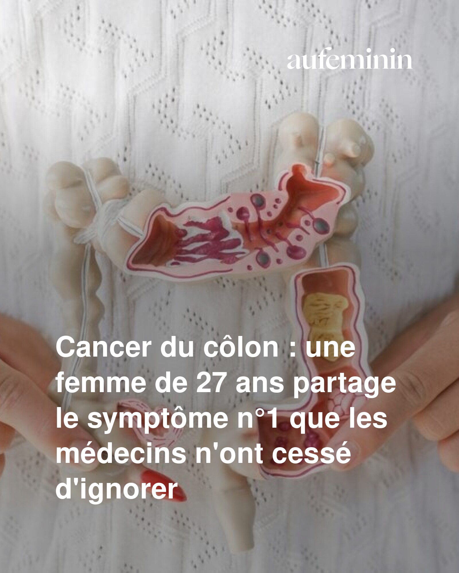 Aufeminin - À 27 ans, elle révèle un symptôme souvent négligé par les ...
