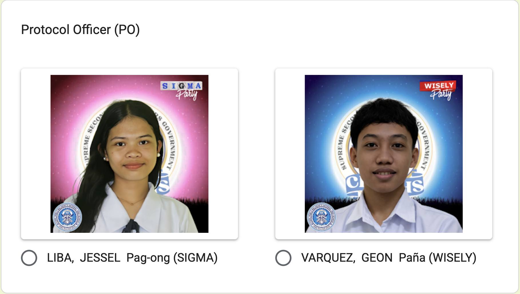 SSLG - Protocol Officer Formerly the Peace Officer Primary Functions: 1 ...