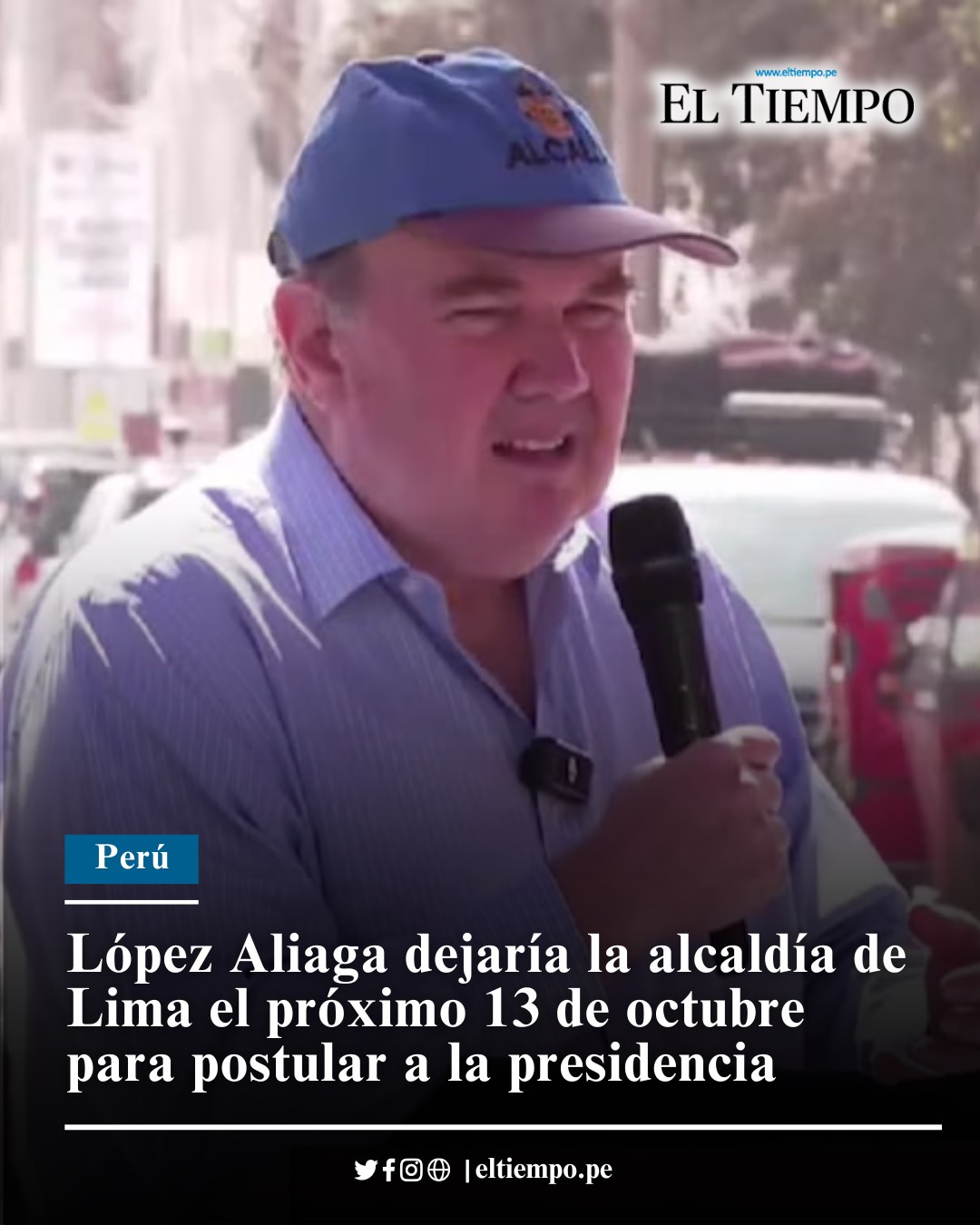 #Piura | Rafael López Aliaga sorprendió... - Diario El Tiempo | Facebook