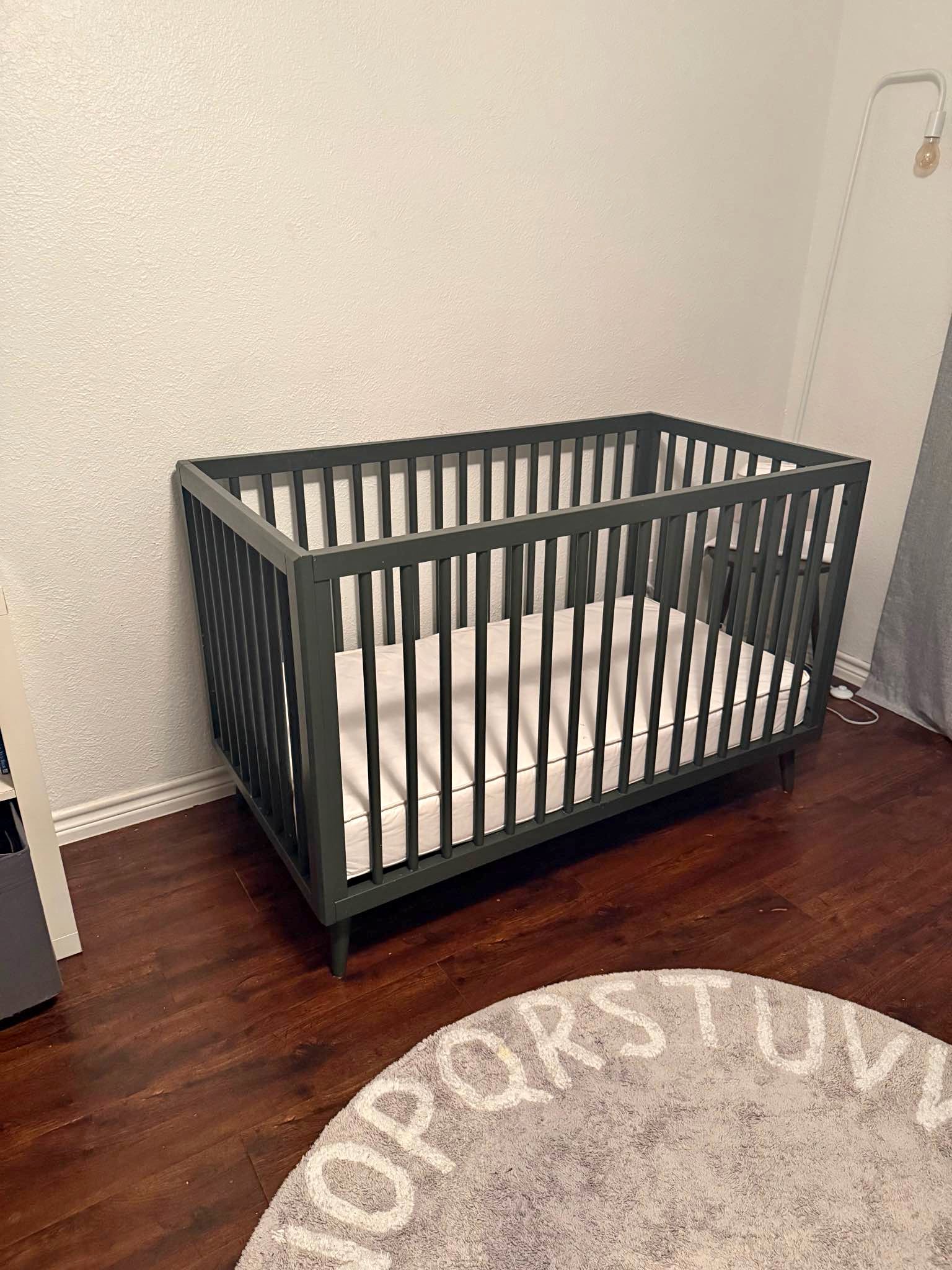Novogratz Harper 3-in -1 Crib - Olive - Cribs - Lewisville, Texas ...