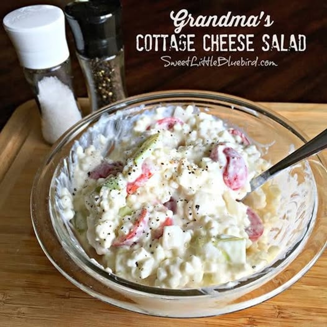 💖 Grandma's Cottage Cheese Salad! 💖... - Incredible Recipes | Facebook