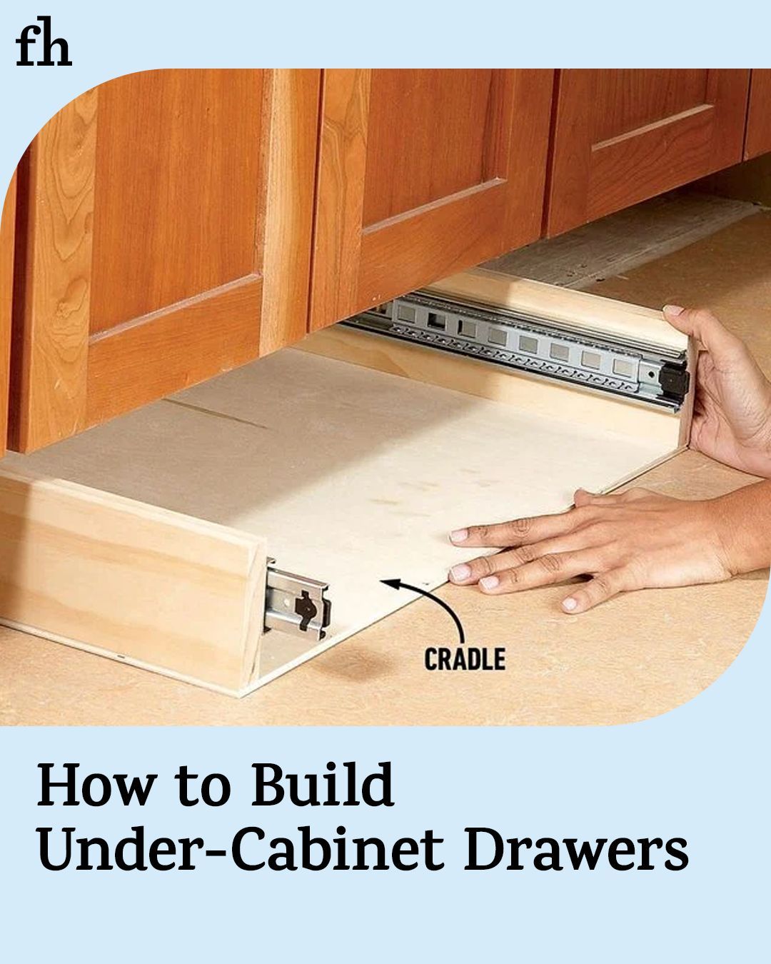 This - Get more kitchen storage in one weekend by building storage ...