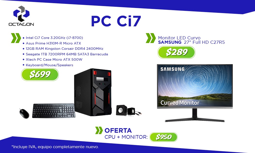 Octagon - ¡El mejor rendimiento al mejor precio! 🤩🖥⌨️🖱 Ya...