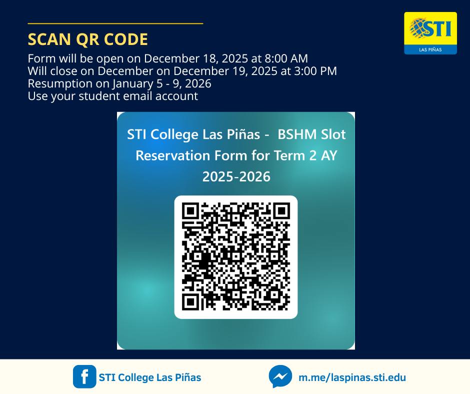 STI College Las Piñas added a new... - STI College Las Piñas