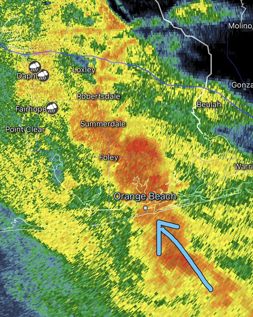 Orange - 🚨 Flood Advisory Update 🚨 At 1:37 PM CDT, Doppler radar ...
