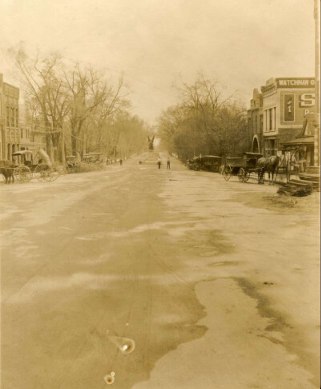 Rowan - Flashback Friday 📸 This is a view of West Innes Street looking ...