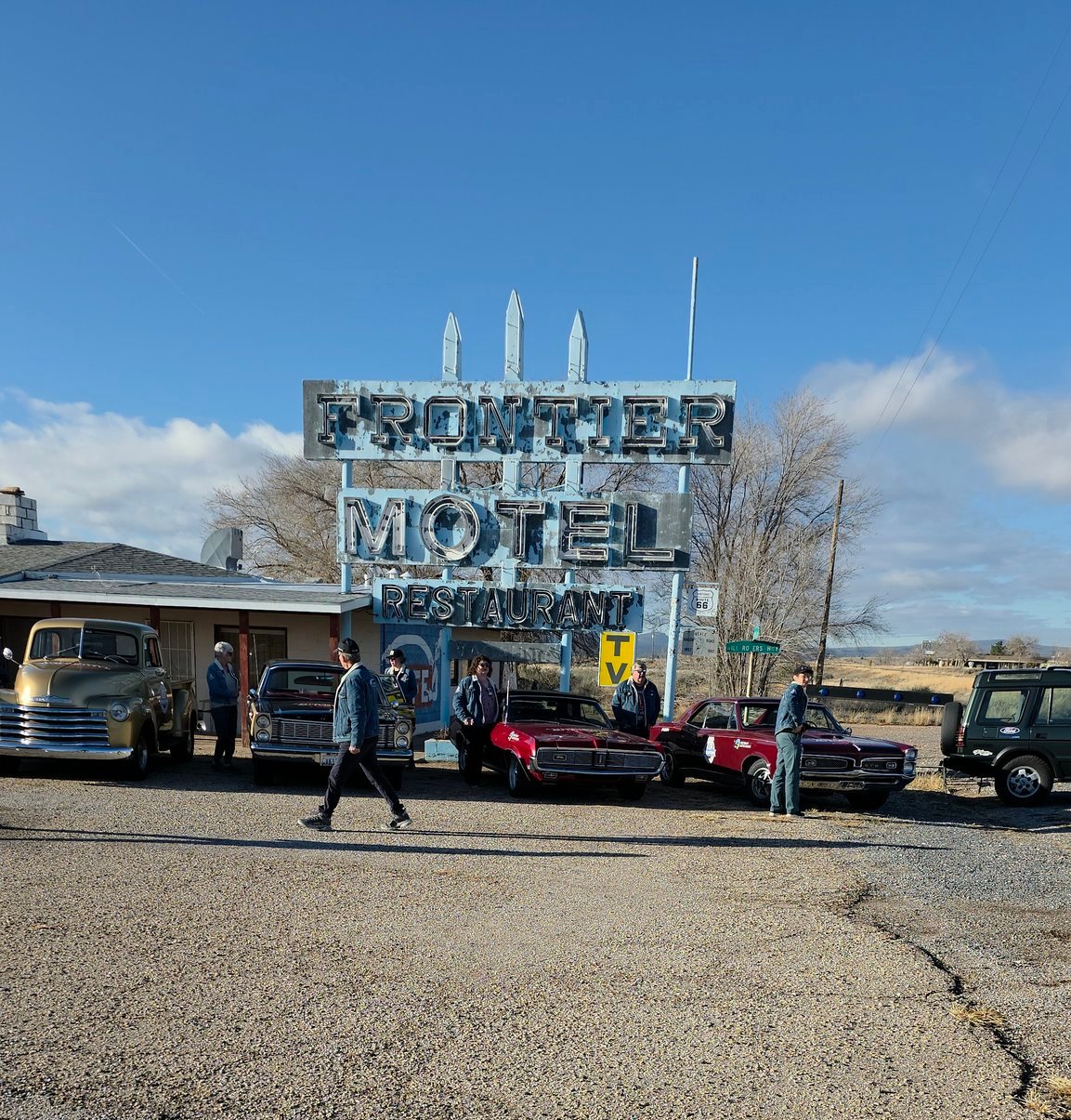 Classic Cars on Route 66 in Truxton Arizona #thedrivehome #route66