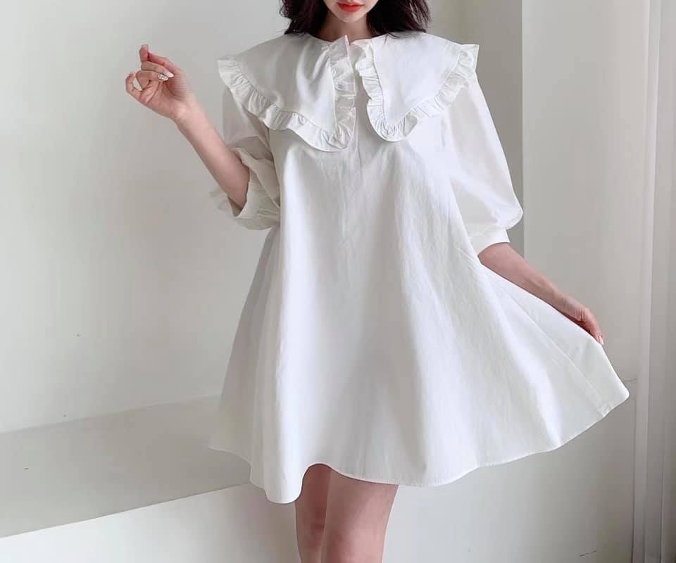 Forest日韓代購 - 簡單大領邊娃娃衫裙😚 (👗IG ID : foresthk_japankorea)... | Facebook