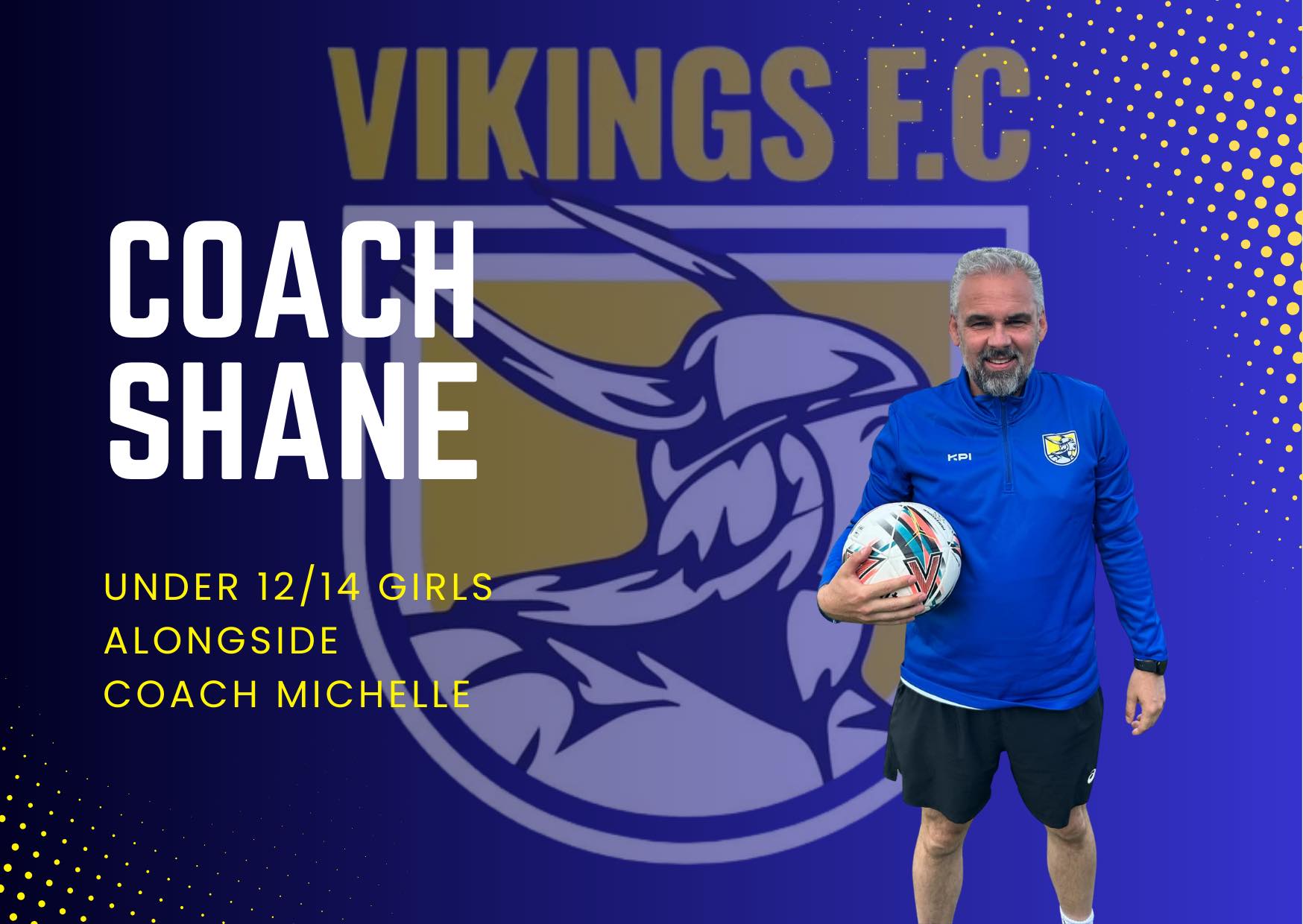 Vikings - MEET OUR MINIROOS & JUNIOR COACHES 🟡🔵 Shane Barrie 🔵🟡 Shane ...