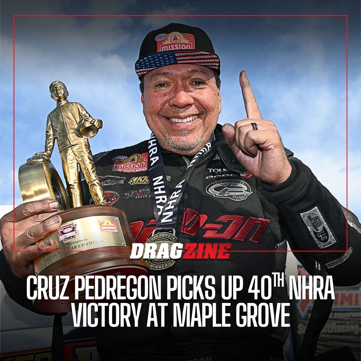 Dragzine.com - Cruz Pedregon snapped his 55-race winless streak at the ...