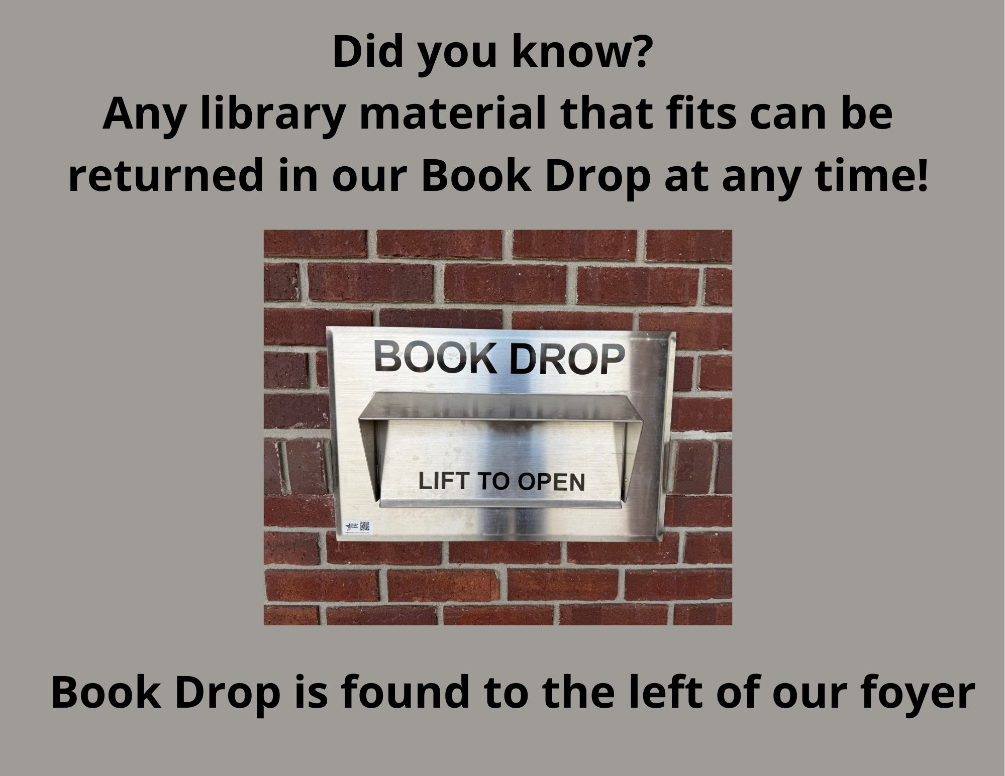 Chester - What do you do if it's after library hours but you have an ...