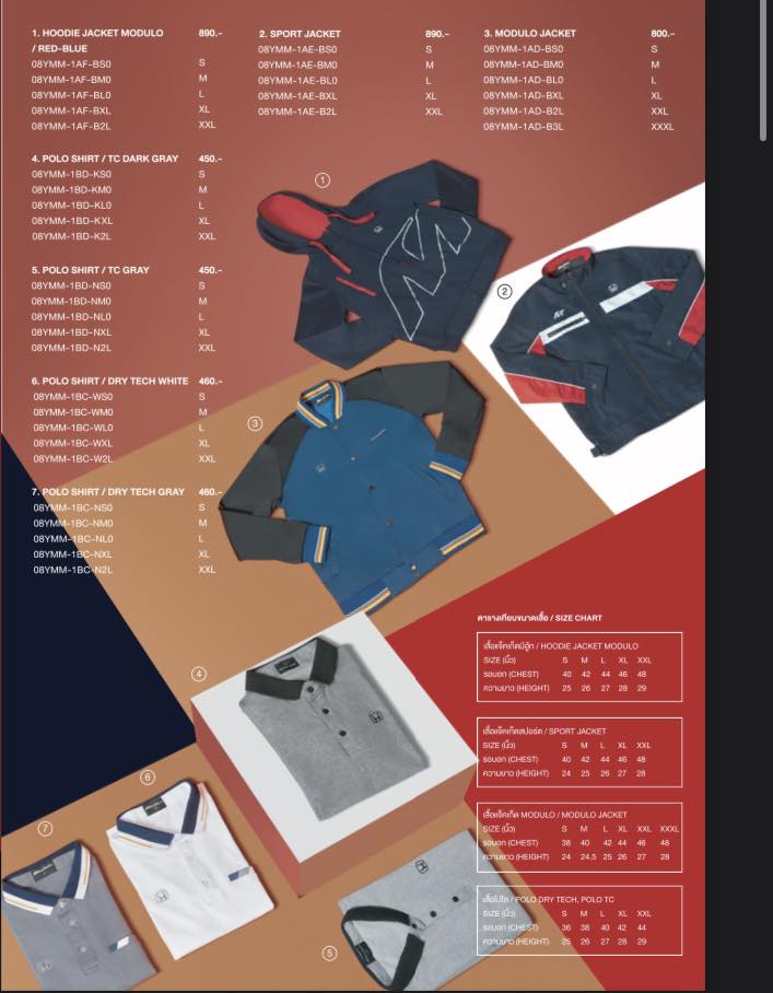Modulo(Honda Access) Thailand | อยากได้เสื้อ ลงราคาไว้เลย | Facebook