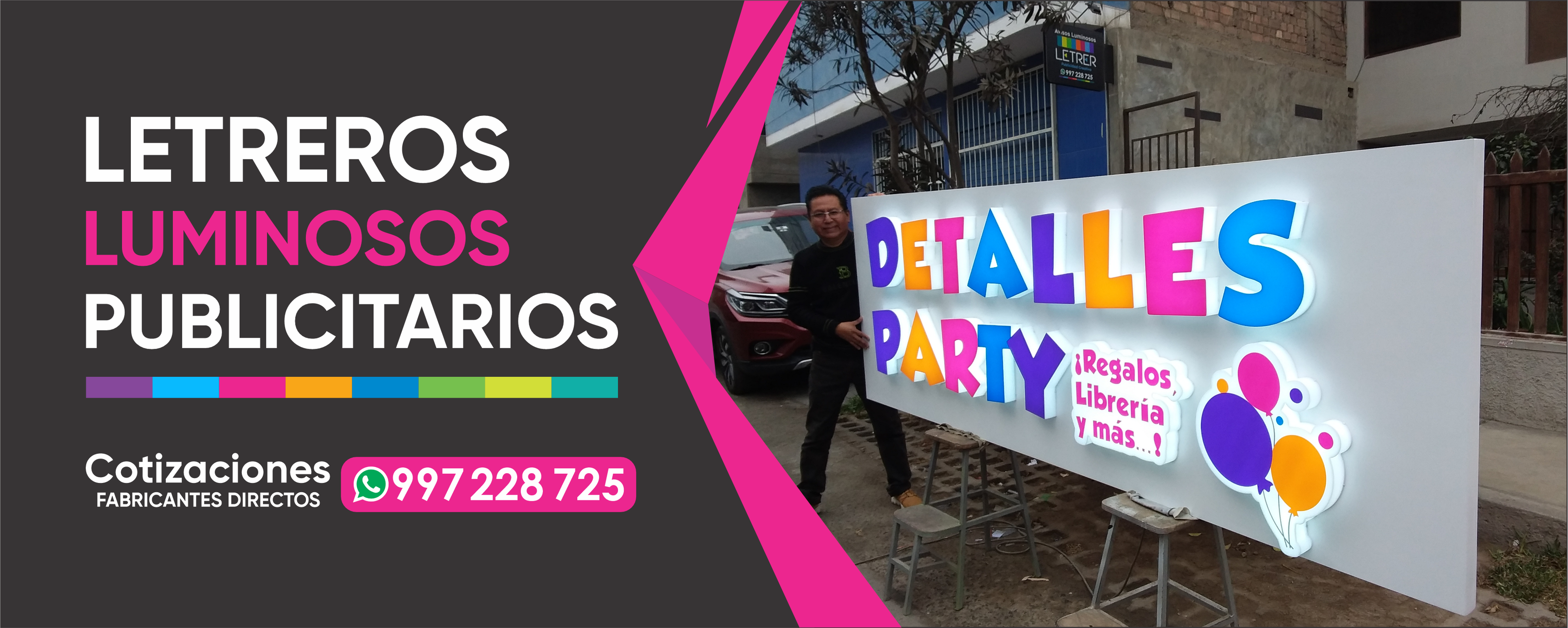 LETRER Letreros Creativos | Comas