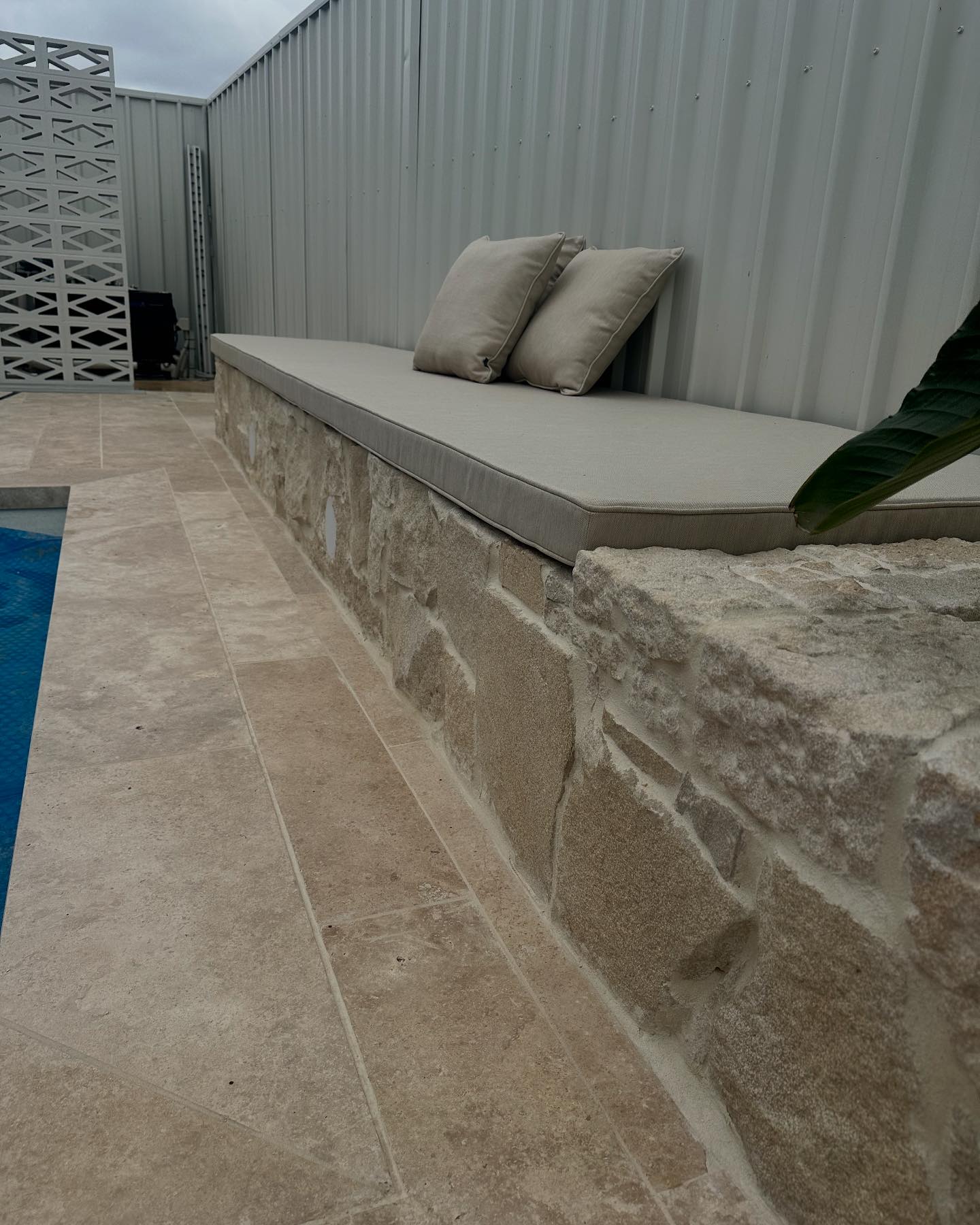 ☀️🌿 Pool bench cushion and... - Coventry Custom Cushions