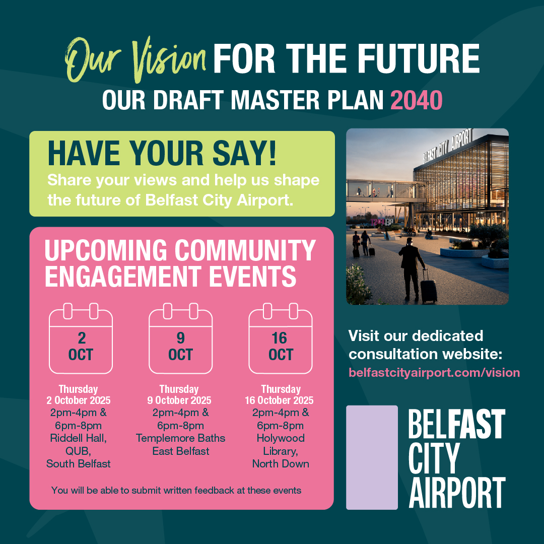 We’re seeking feedback on our Draft... - Belfast City Airport | Facebook