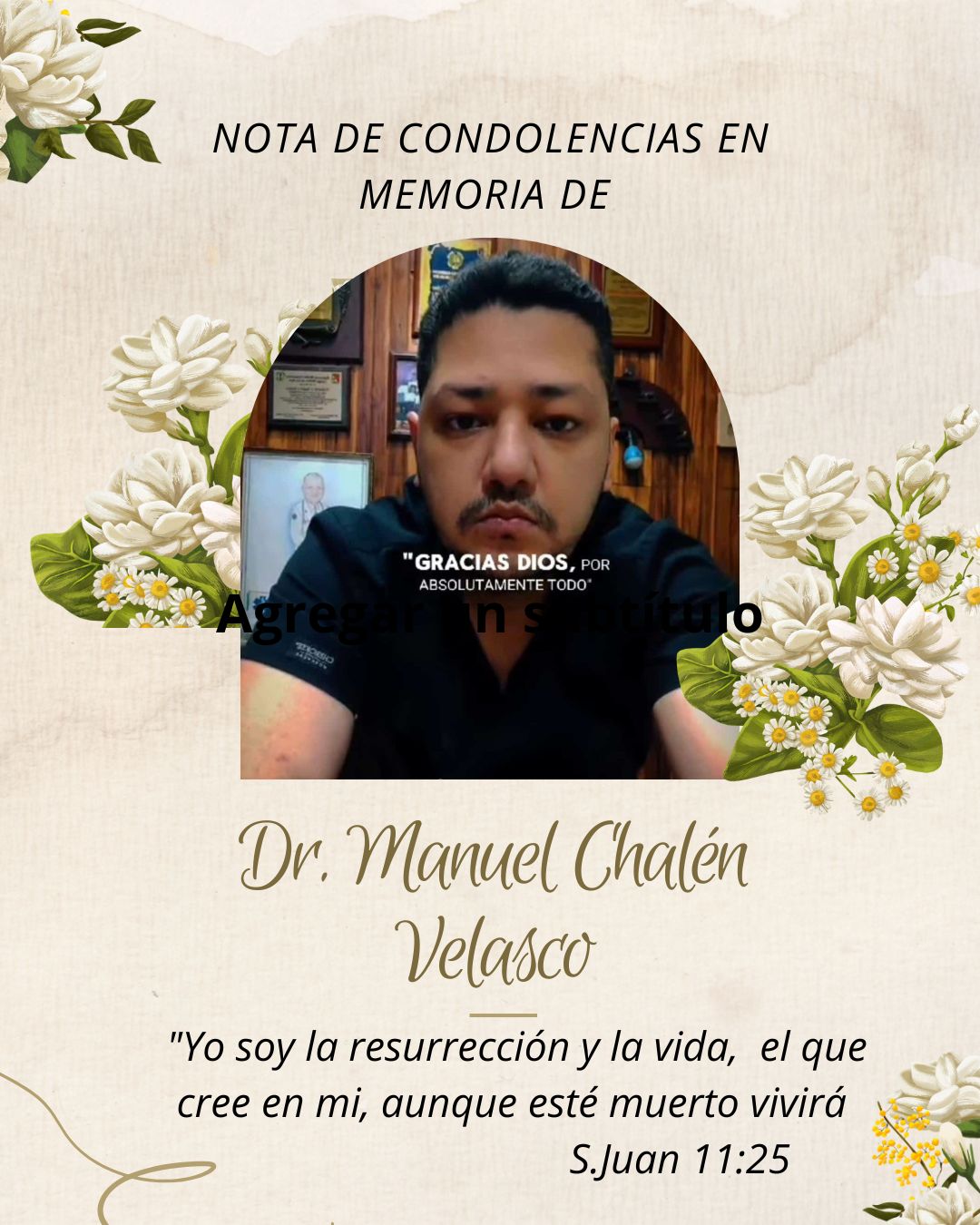 RVC - ️#NOTA DE CONDOLENCIAS #Quevedo Ante el sensible fallecimiento de ...