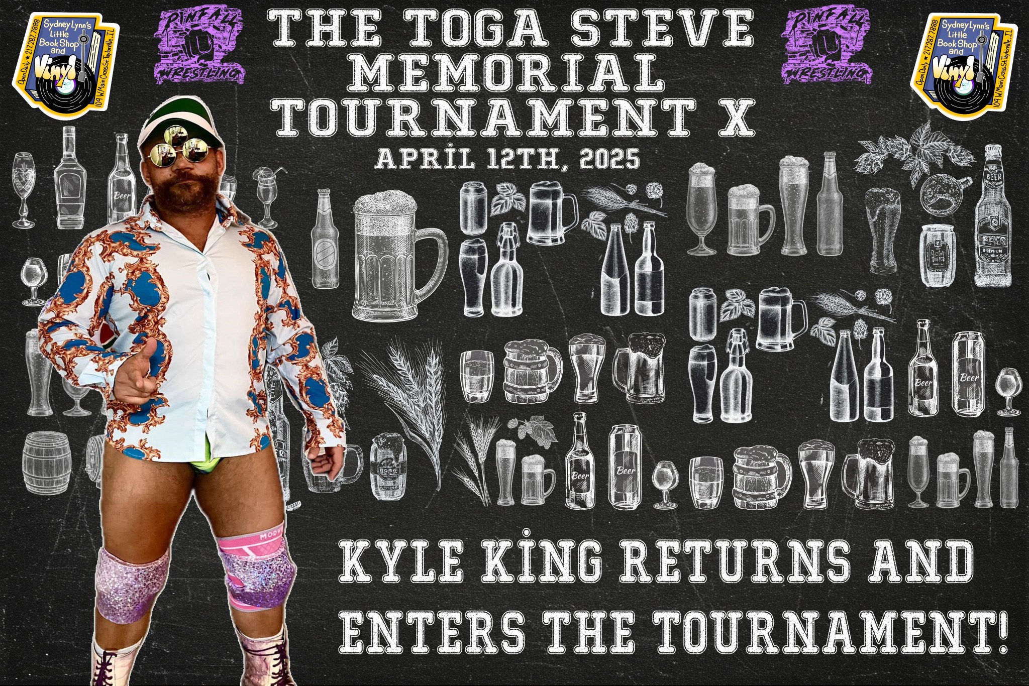 Pinfall - Kyle King returns to Pinfall Wrestling and enters the TOGA ...