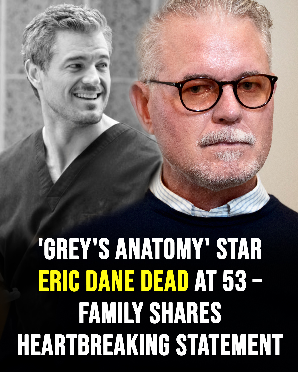 Sharing - With heavy hearts, we announce the passing of beloved actor ...