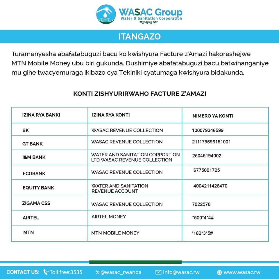 WASAC Ltd