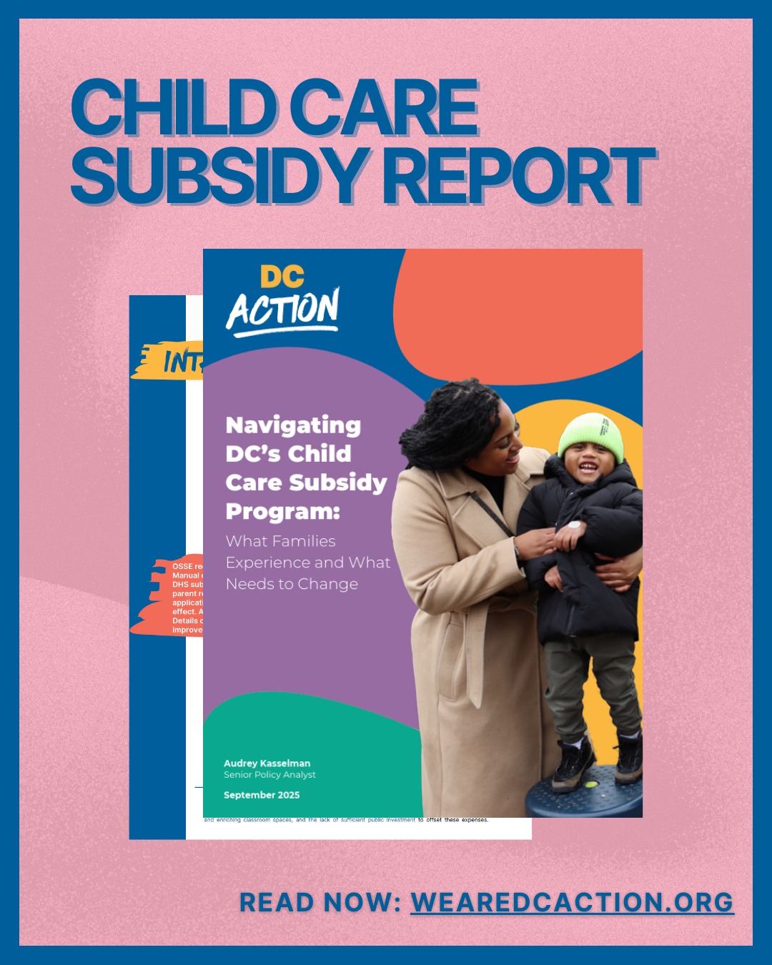 DC - 📢 New Report! “Navigating DC’s Child Care Subsidy Program: What ...
