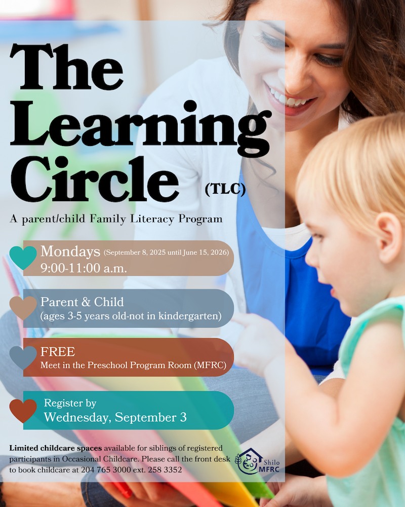 Shilo MFRC - The Learning Circle (TLC) Parents are a... | Facebook