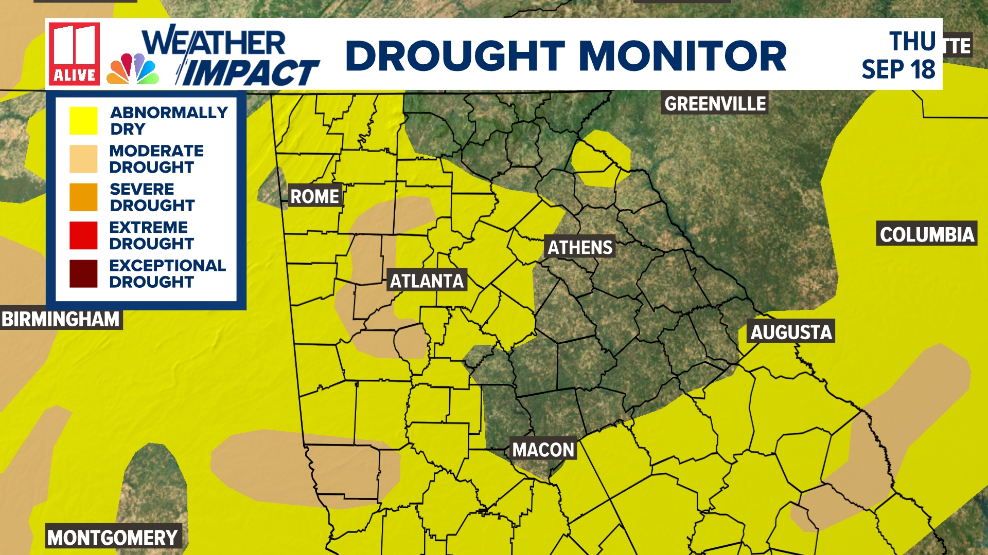 11Alive - DROUGHT CONDITIONS IN GEORGIA: Drought has returned to metro ...