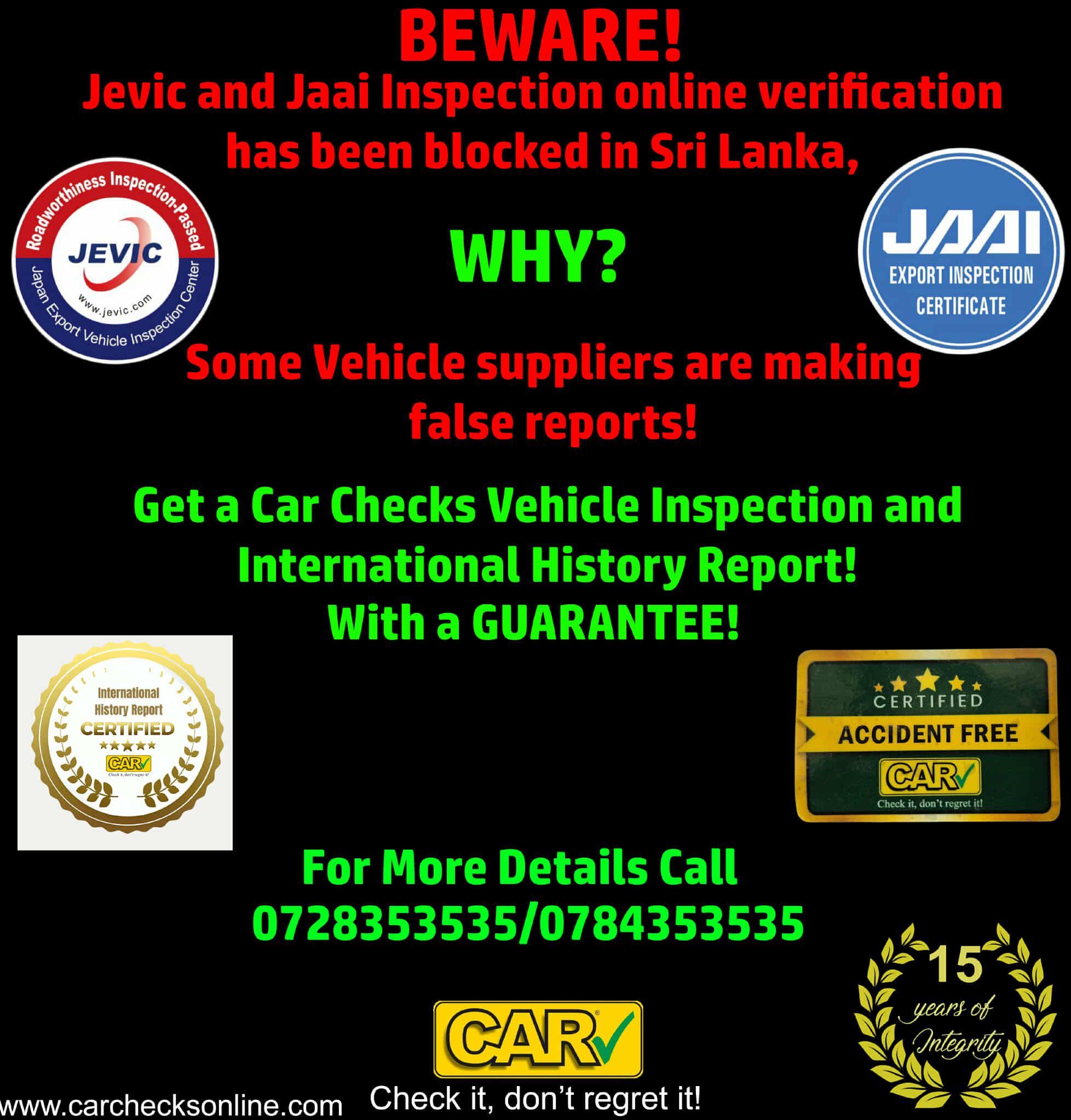 Car Checks (Pvt) Ltd.