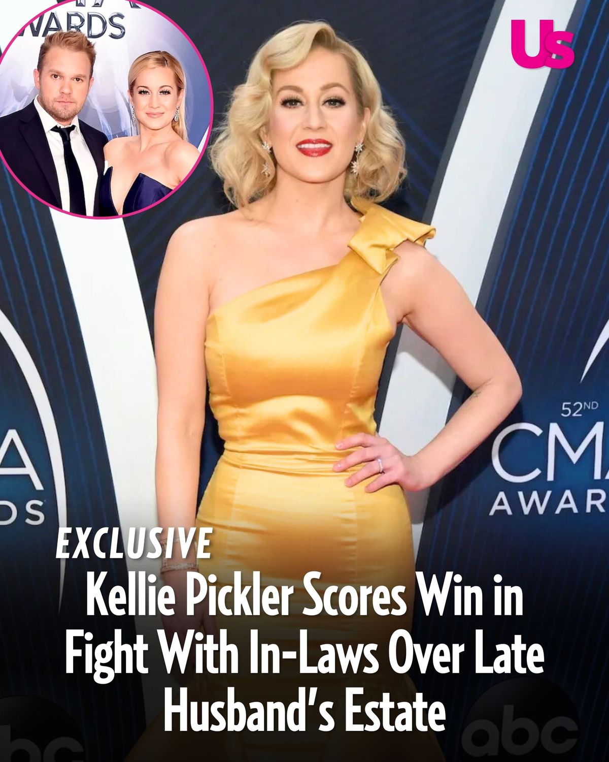 1950s gold dress Kellie Pickler wins battle with in-laws over late husband's estate prom gowns 2025