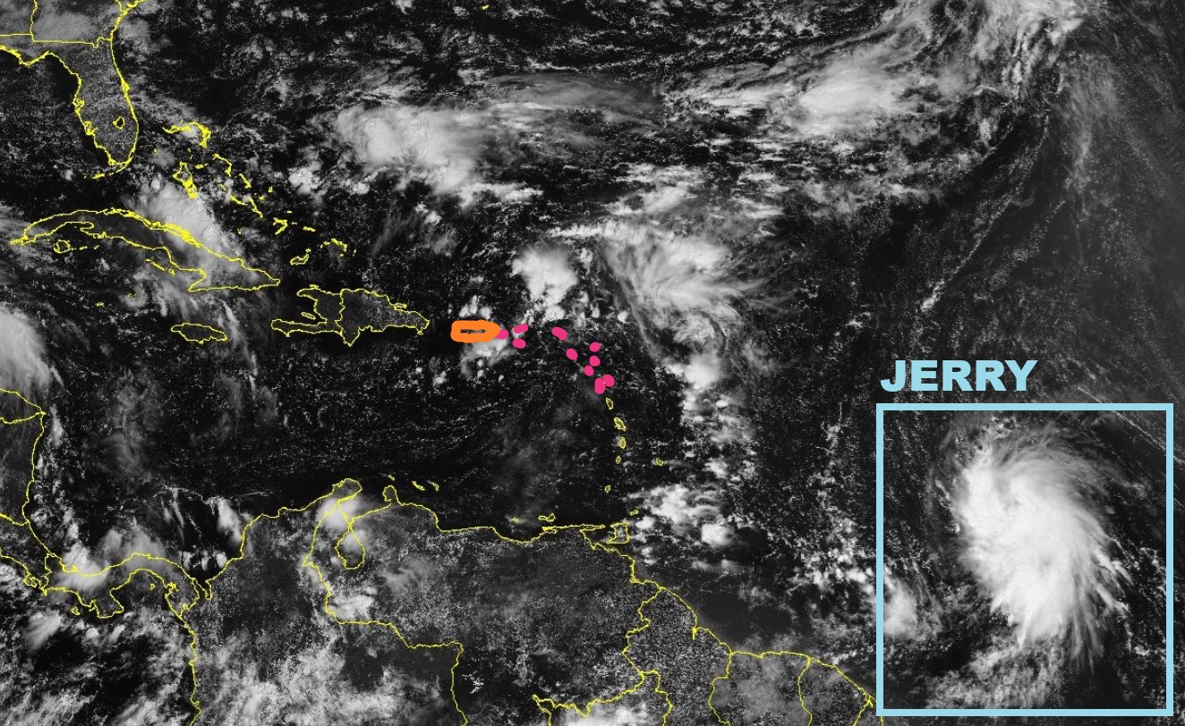 Josh - Tropical Storm JERRY has formed from an impressive wave in the ...