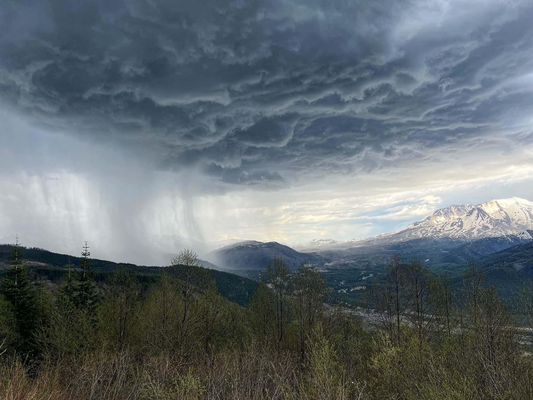 Mount - Check out this amazing photo capturing a storm moving in by our ...