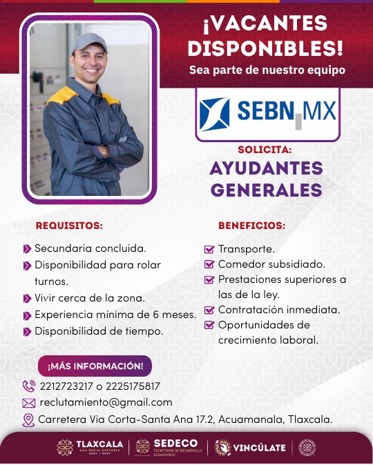 📢... - Secretaría de Desarrollo Económico de Tlaxcala | Facebook