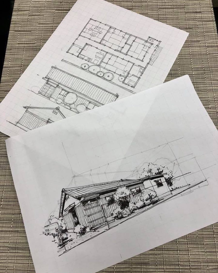 一般社団法人 日本パーステック協会 パーステック協会 宮後理事長が描いた日本人に馴染みの深ぁ い有名人のお家です わかるかなあ パースの技法を身に付けると こんな事も出来ちゃいます パーステック協会facebookページ M Facebook Com