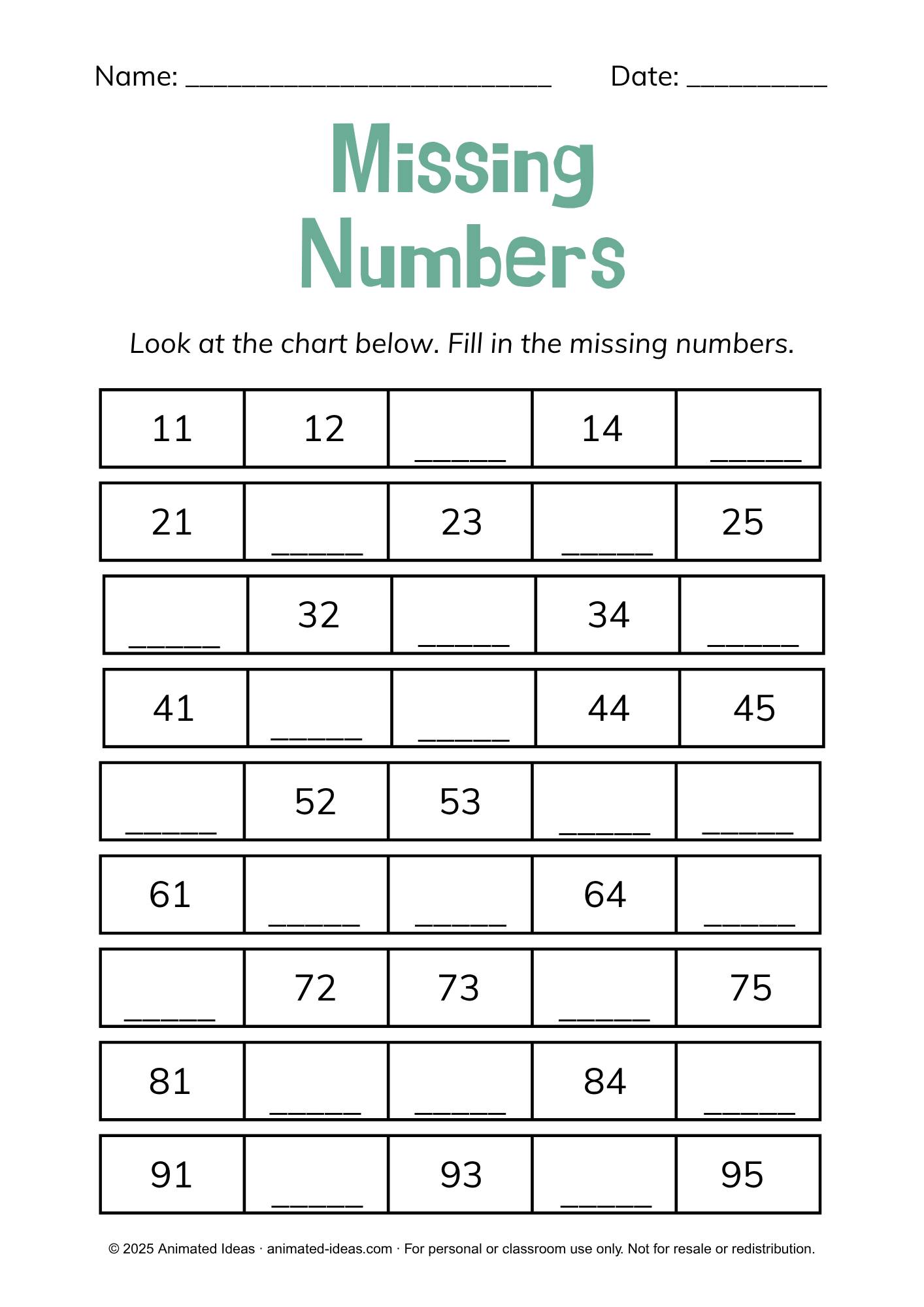 Animated Ideas - 🎉 FREE MATH WORKSHEETS FOR GRADE 1! 🎉 Let... | Facebook