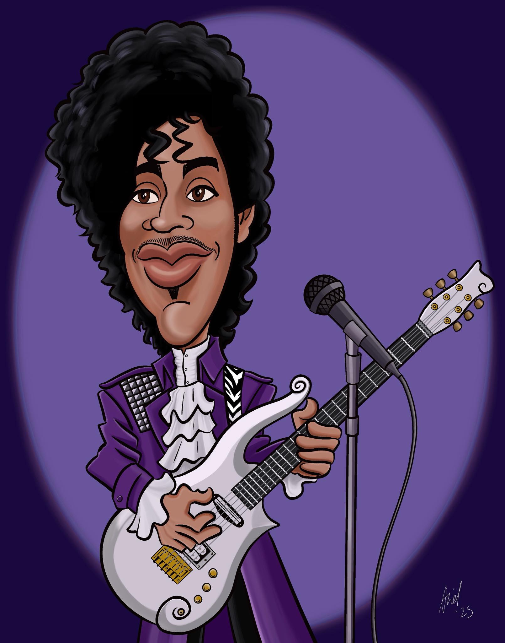 Ariel-View - Prince was born on this day, June 7th, in 1958. A singer ...
