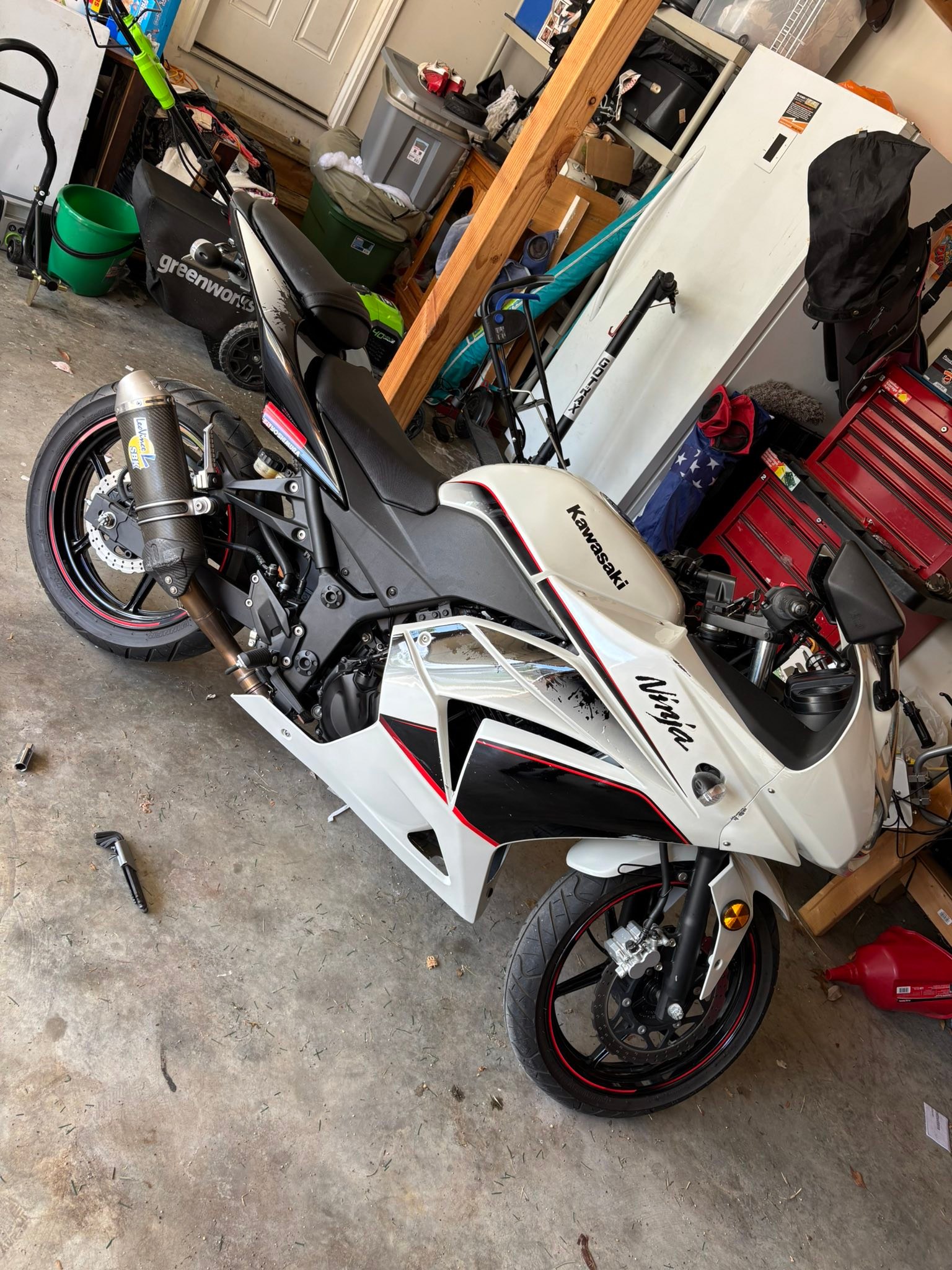 Customizing a dormant 2011 Kawasaki Ninja 250