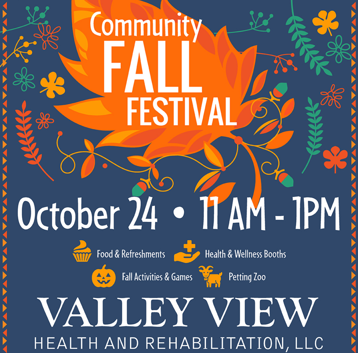 🍂🎃 Community... - Valley View Health and Rehabilitation, LLC | Facebook